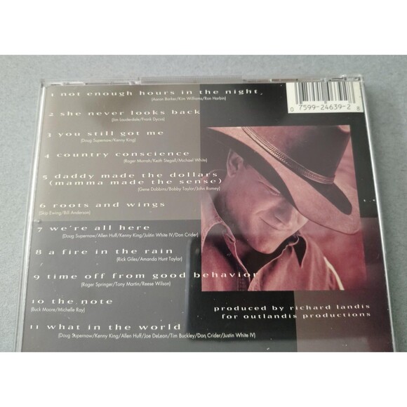 Doug Supernaw CD You Still Got Me Country Music 1995 Giant Records USA Folk 90s - Picture 6 of 12